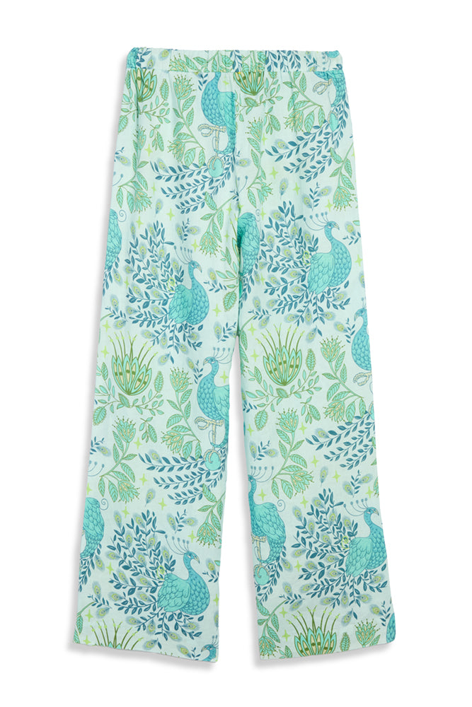 The Rosewood Chinoiserie Print Pants