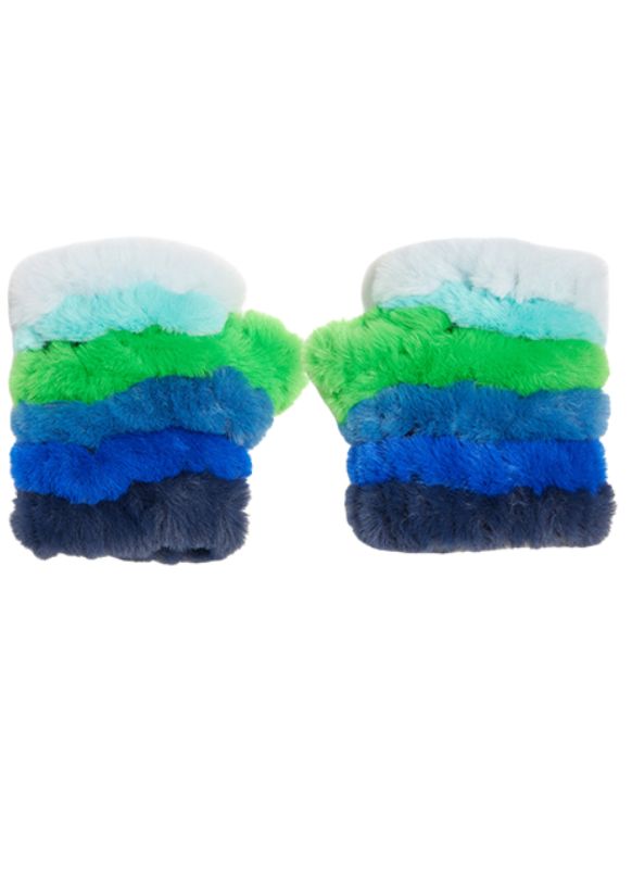 Sweet Sugar Mandy Mittens Blue Multi