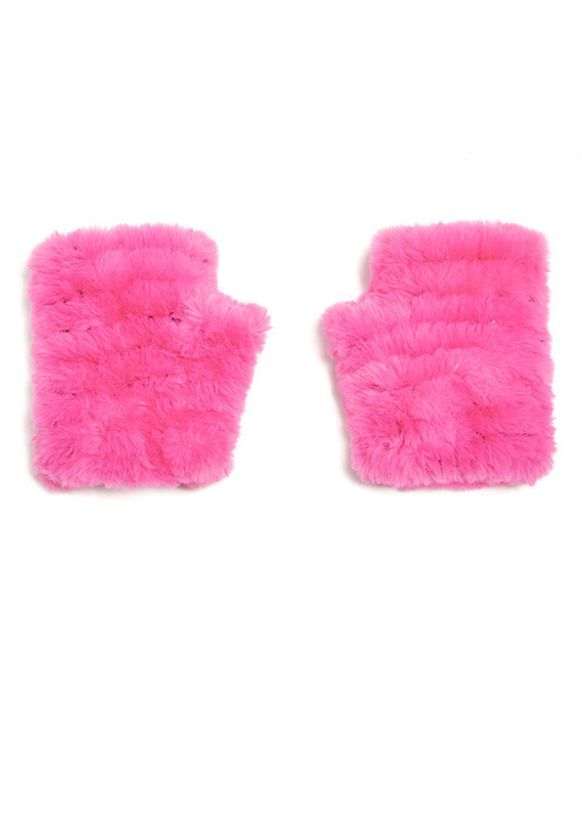 Mandy Mittens Hot Pink