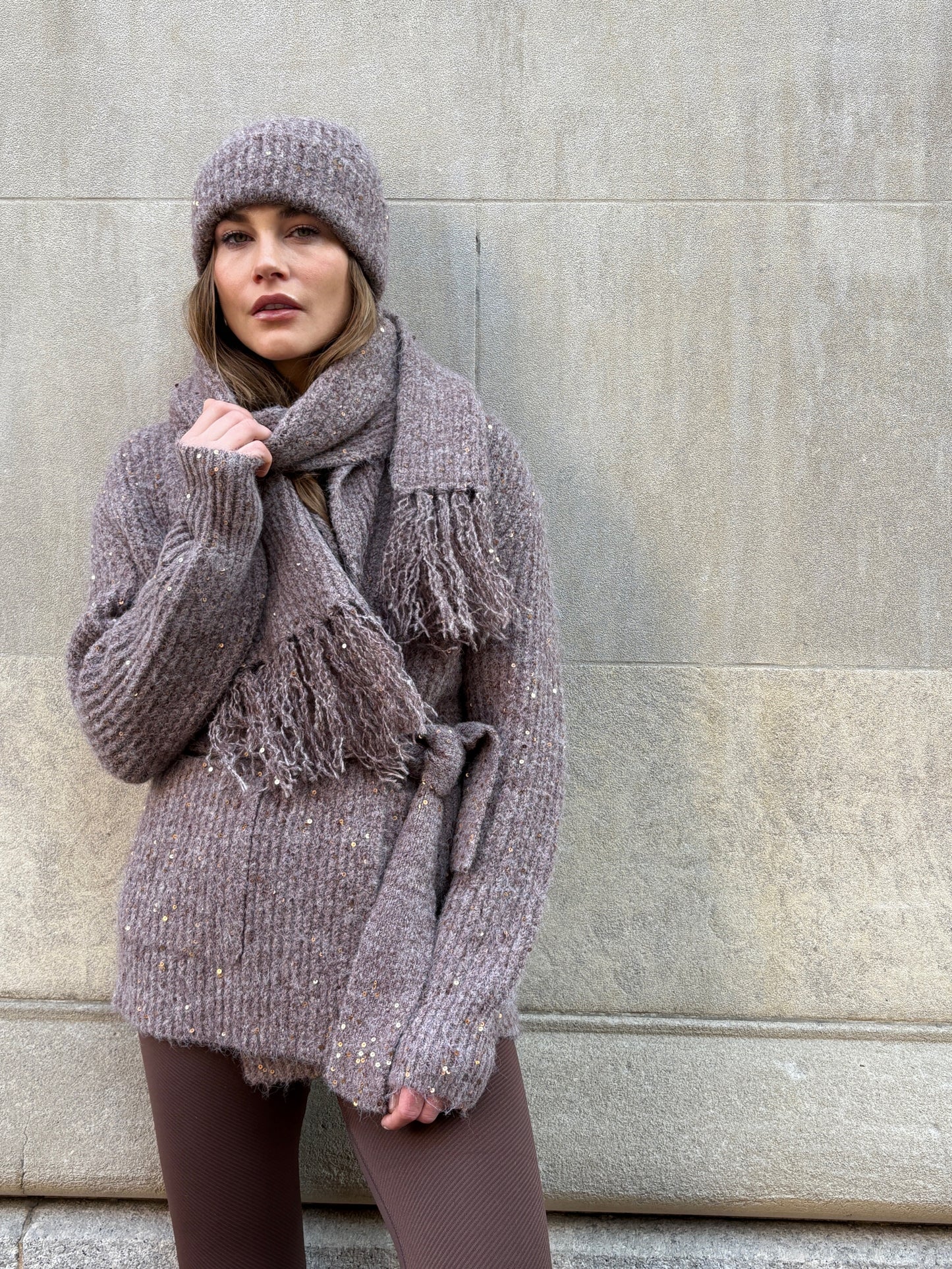 The Farrah Belted Cardigan