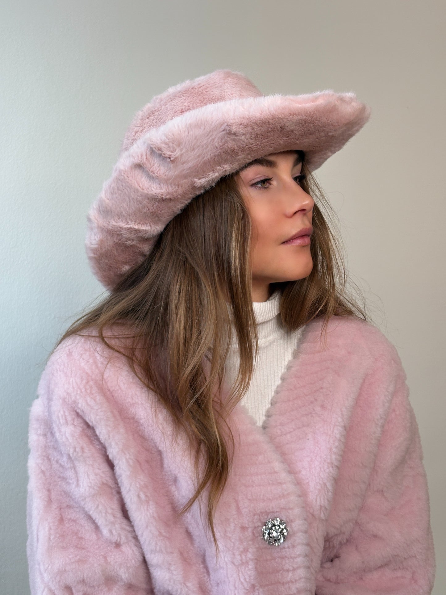 The Carter Cowboy Hat Blush