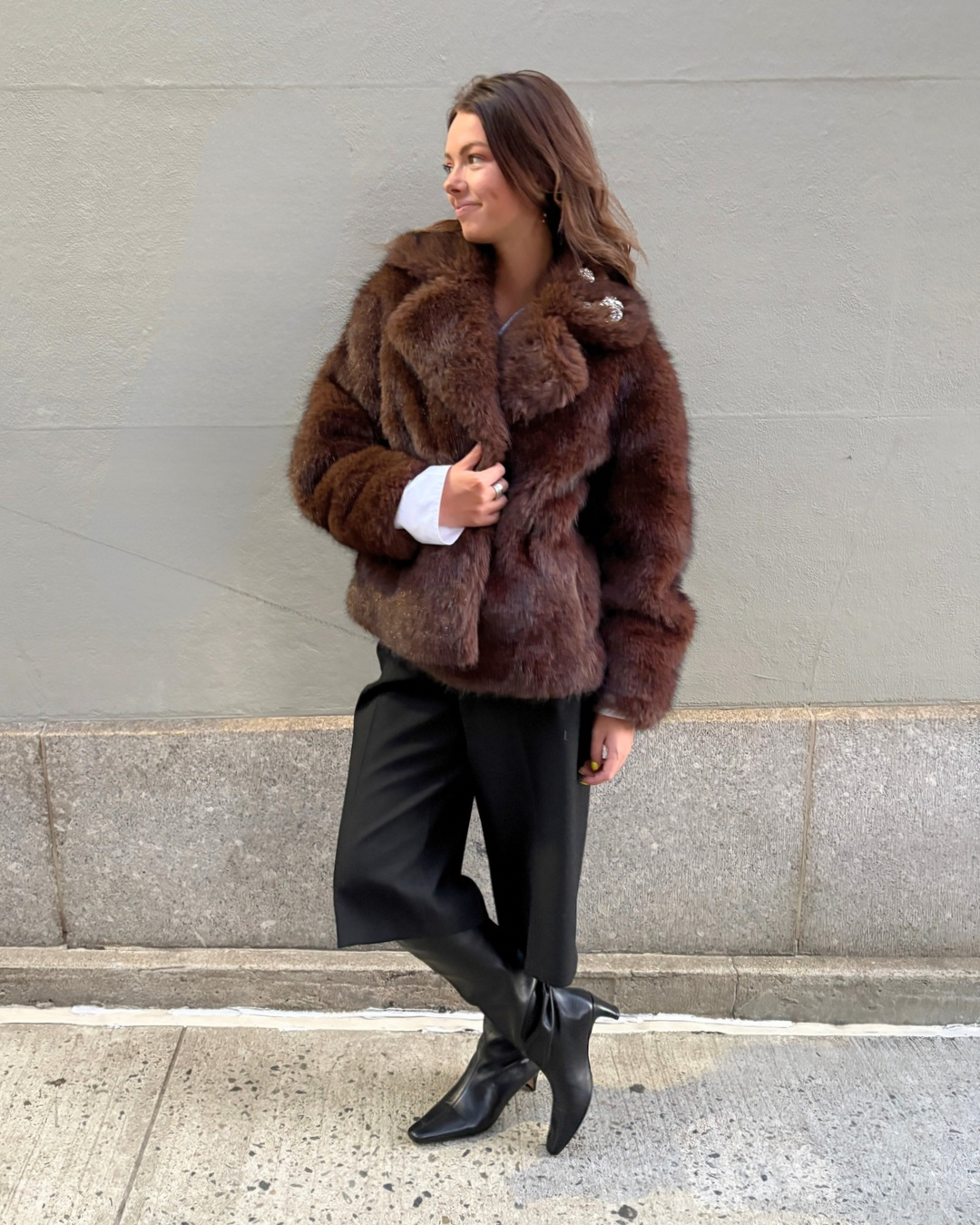 The Kovack Faux Fur Jacket