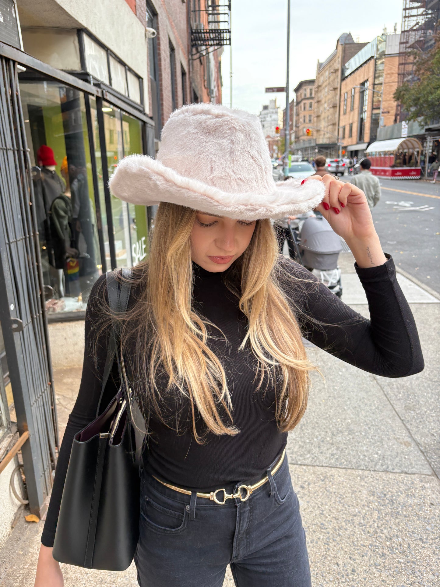 The Carter Cowboy Hat Ivory