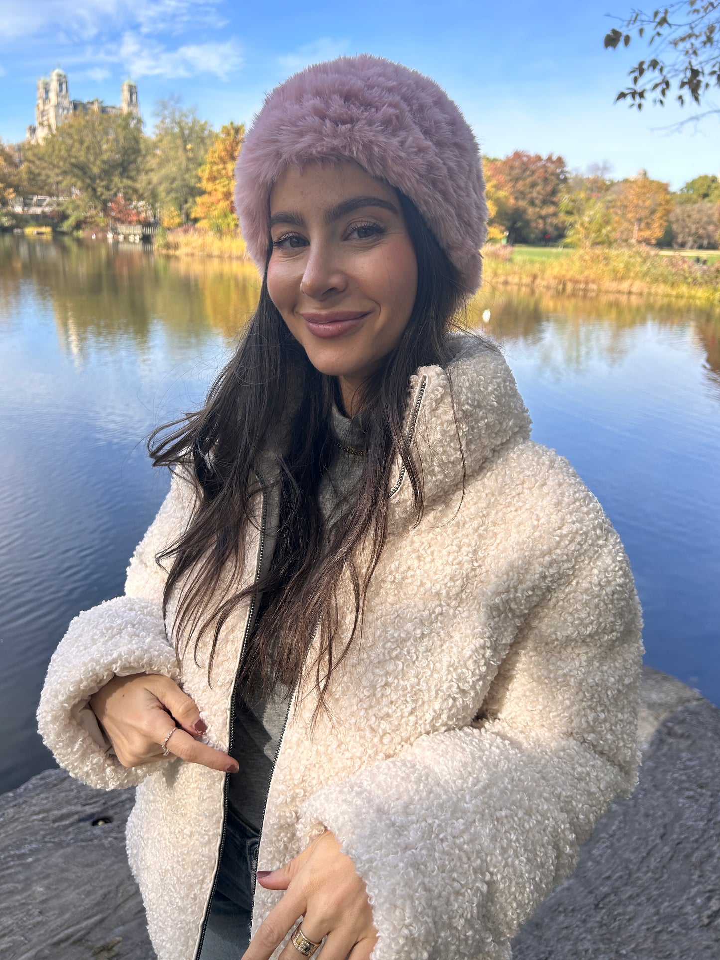 The Superfluff Hat- Blush