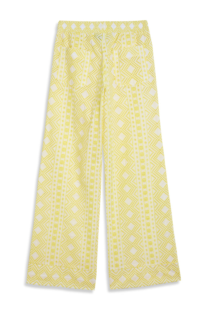 The Capri Eyelet Pants