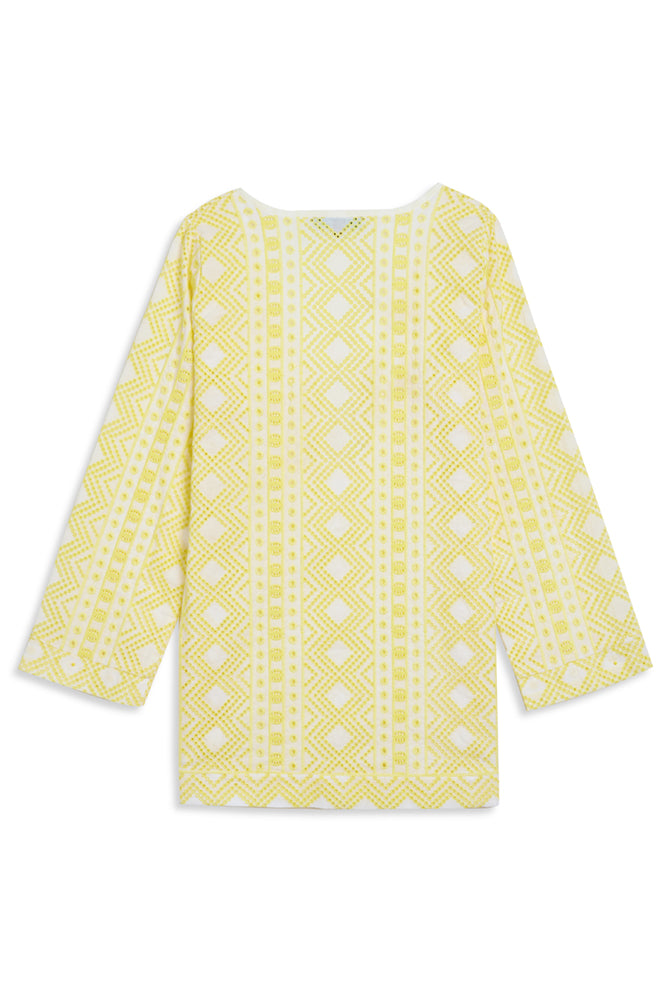 The Capri Eyelet Tunic