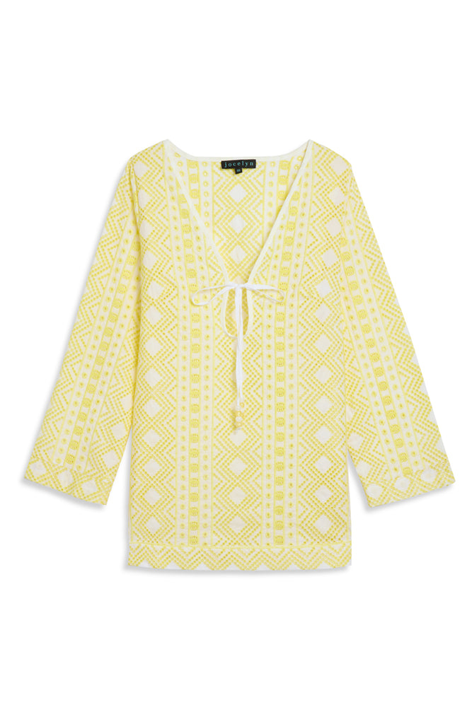 The Capri Eyelet Tunic