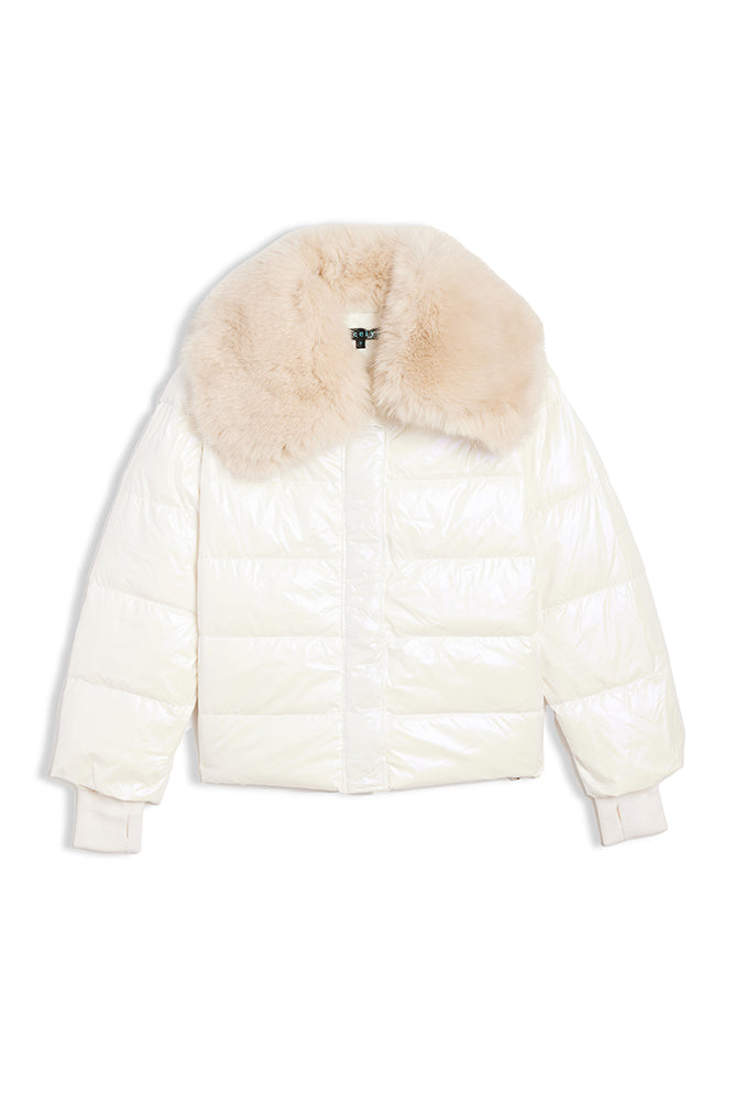 Izzo Puffer Jacket Ivory