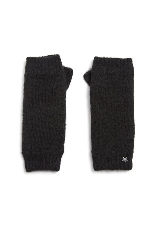 The Concorde Knit Mittens-Black