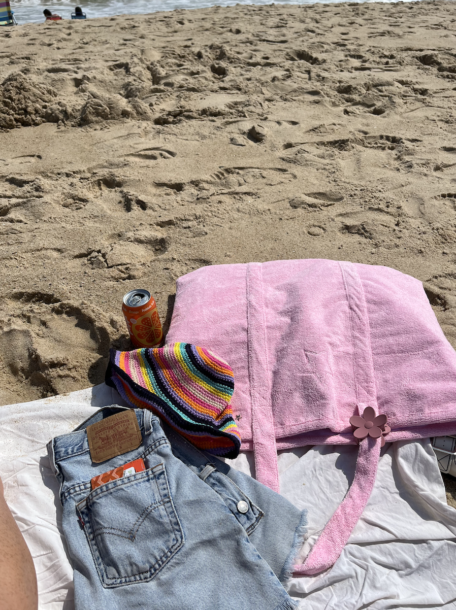 The O’ahu French Terry Beach Tote with Star