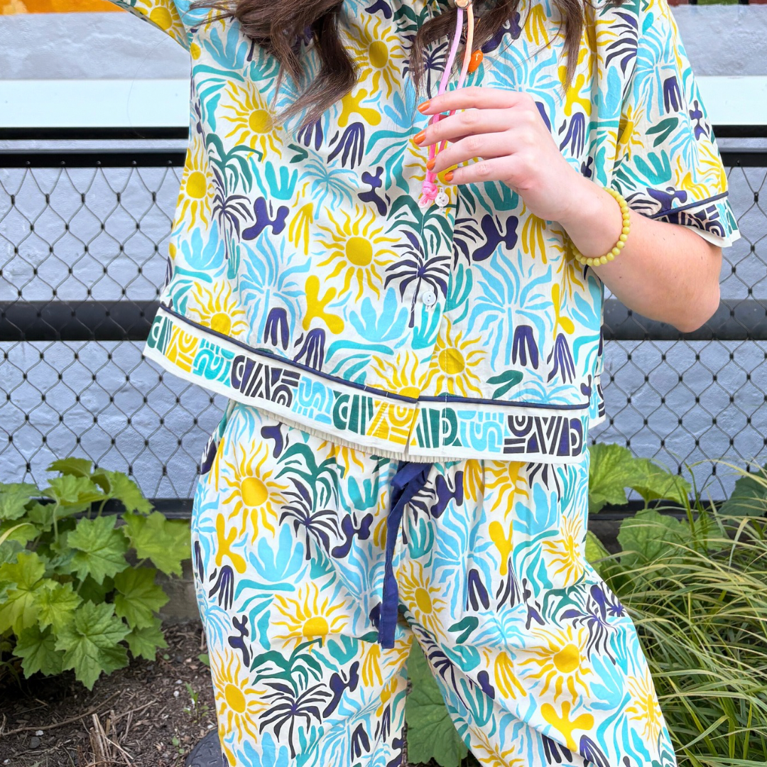 The St. Lucia Printed Pants