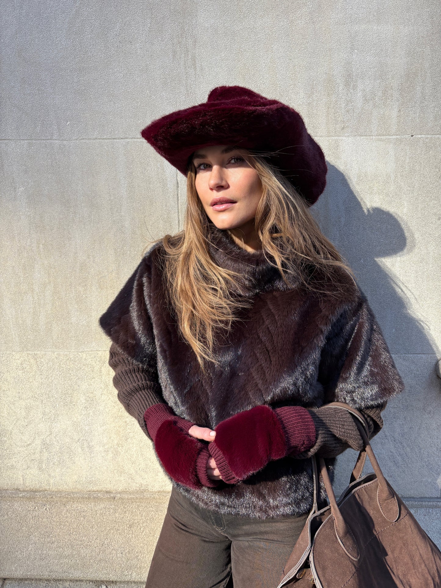 The Carter Cowboy Hat Burgundy