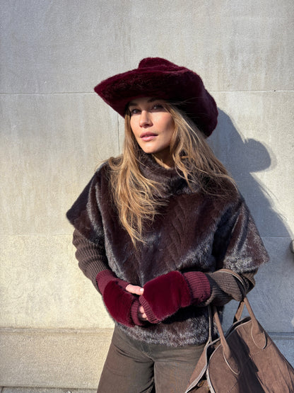 The Carter Cowboy Hat Burgundy