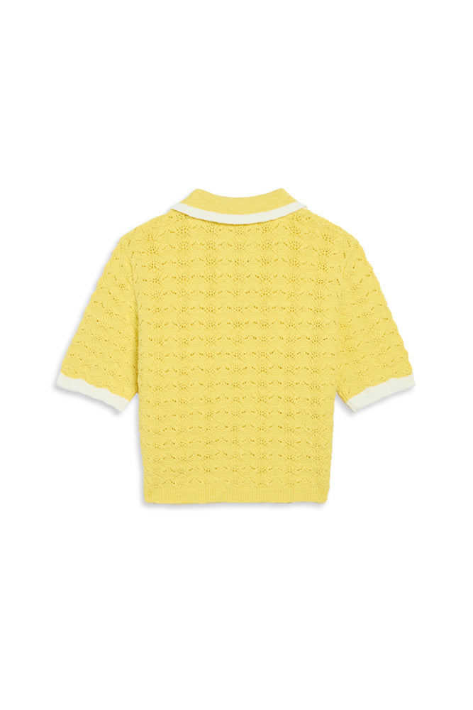 Palm Beach Polo Top Yellow