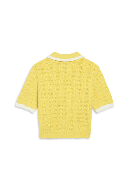 Palm Beach Polo Top Yellow