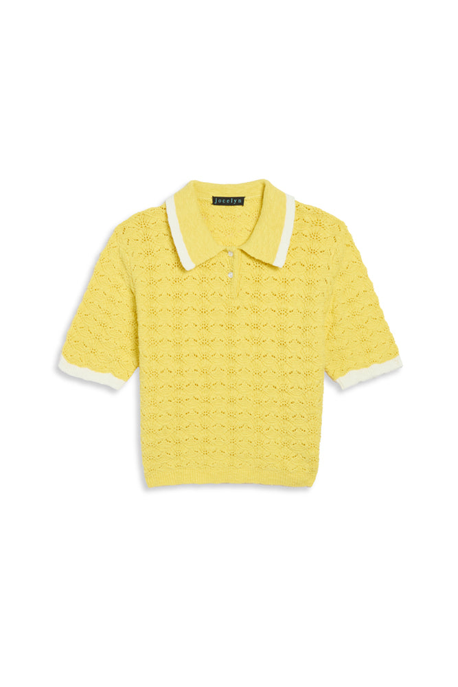 Palm Beach Polo Top Yellow