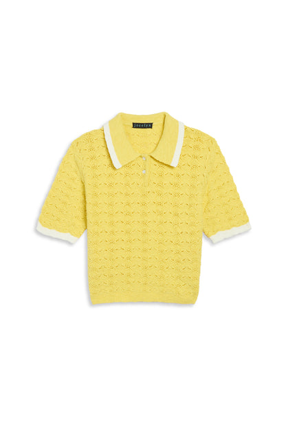 Palm Beach Polo Top Yellow