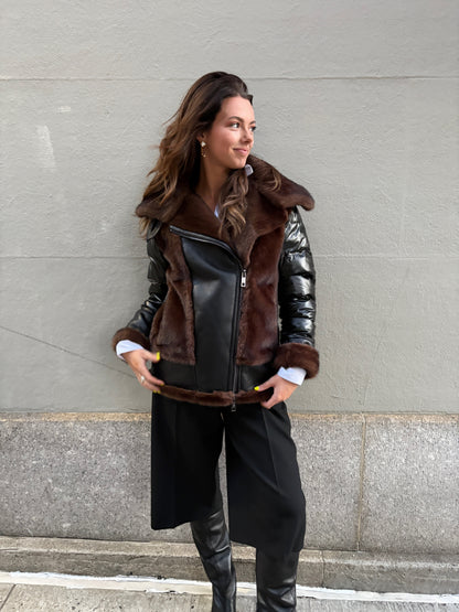 The Sedgwick Faux Mink Jacket