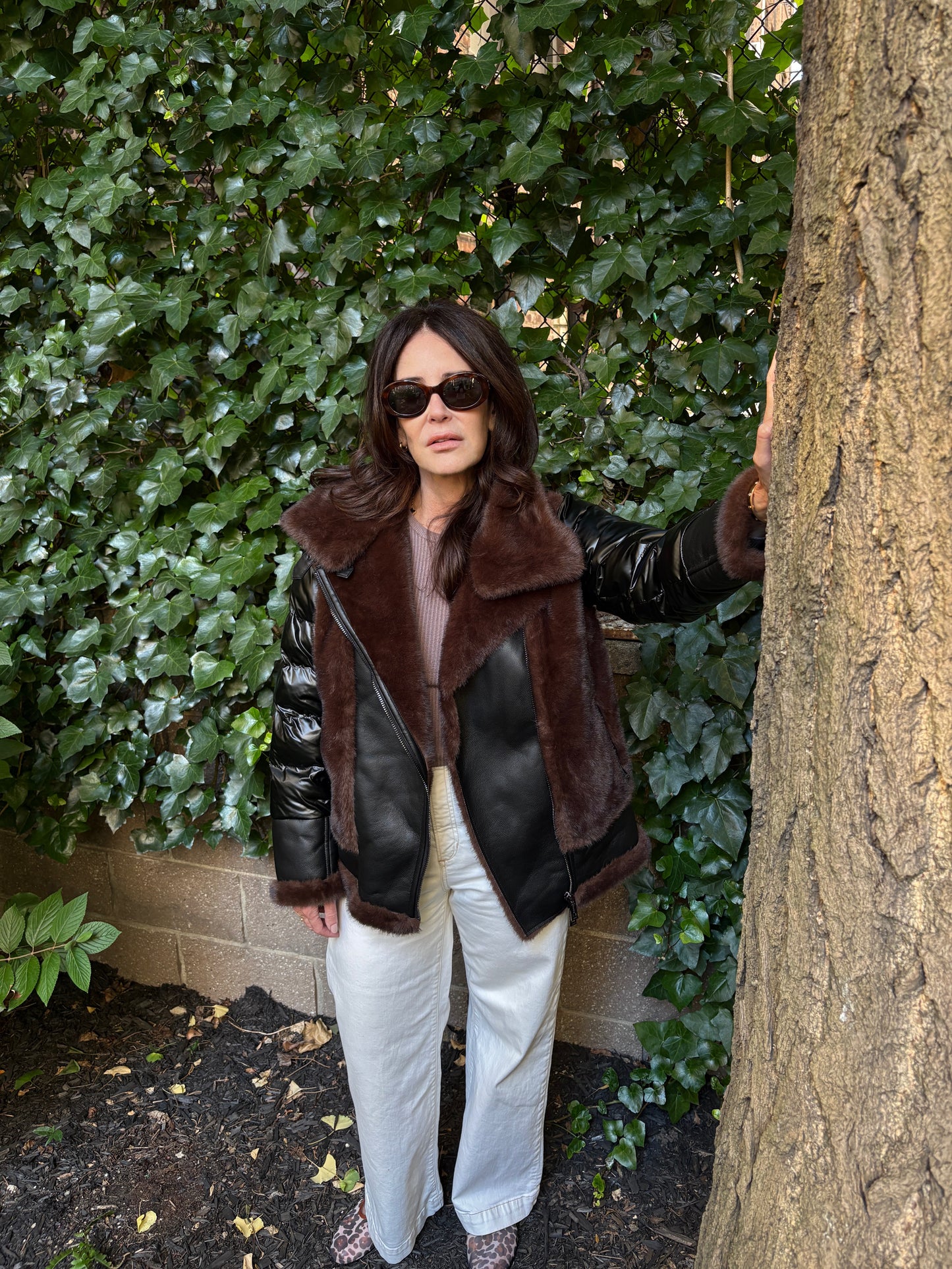 The Sedgwick Faux Mink Jacket