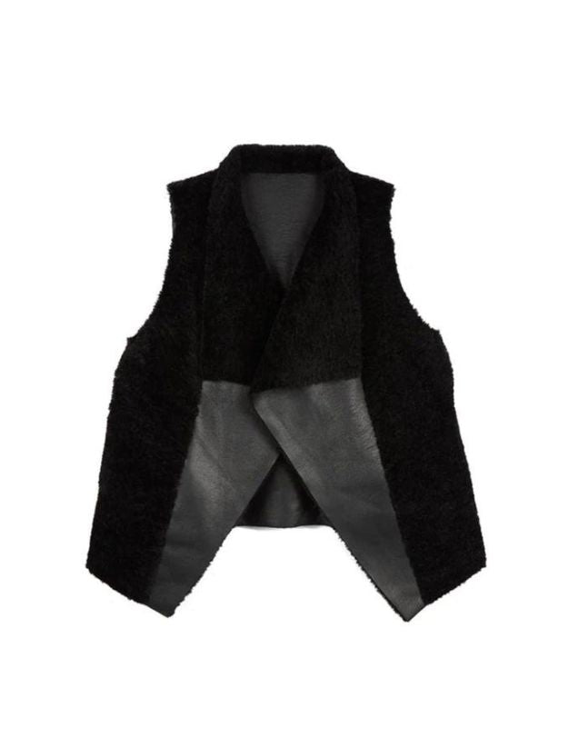 The Ski House Vest Black