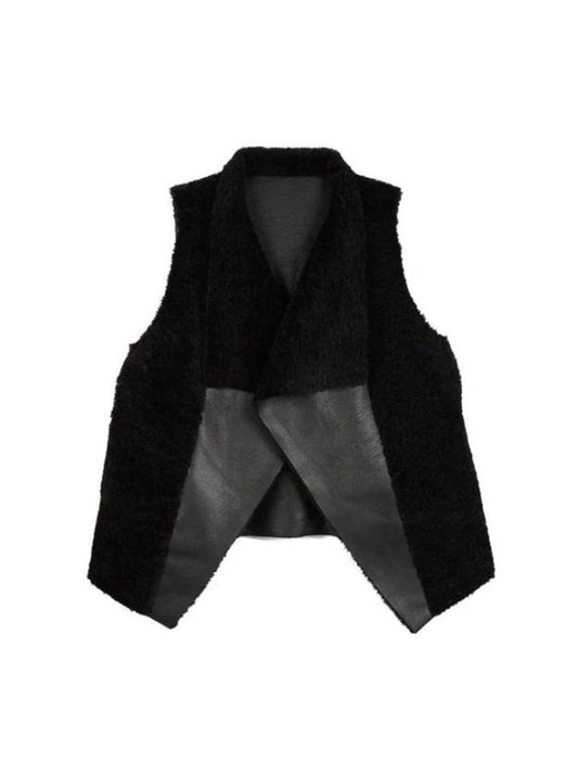 The Ski House Vest Black