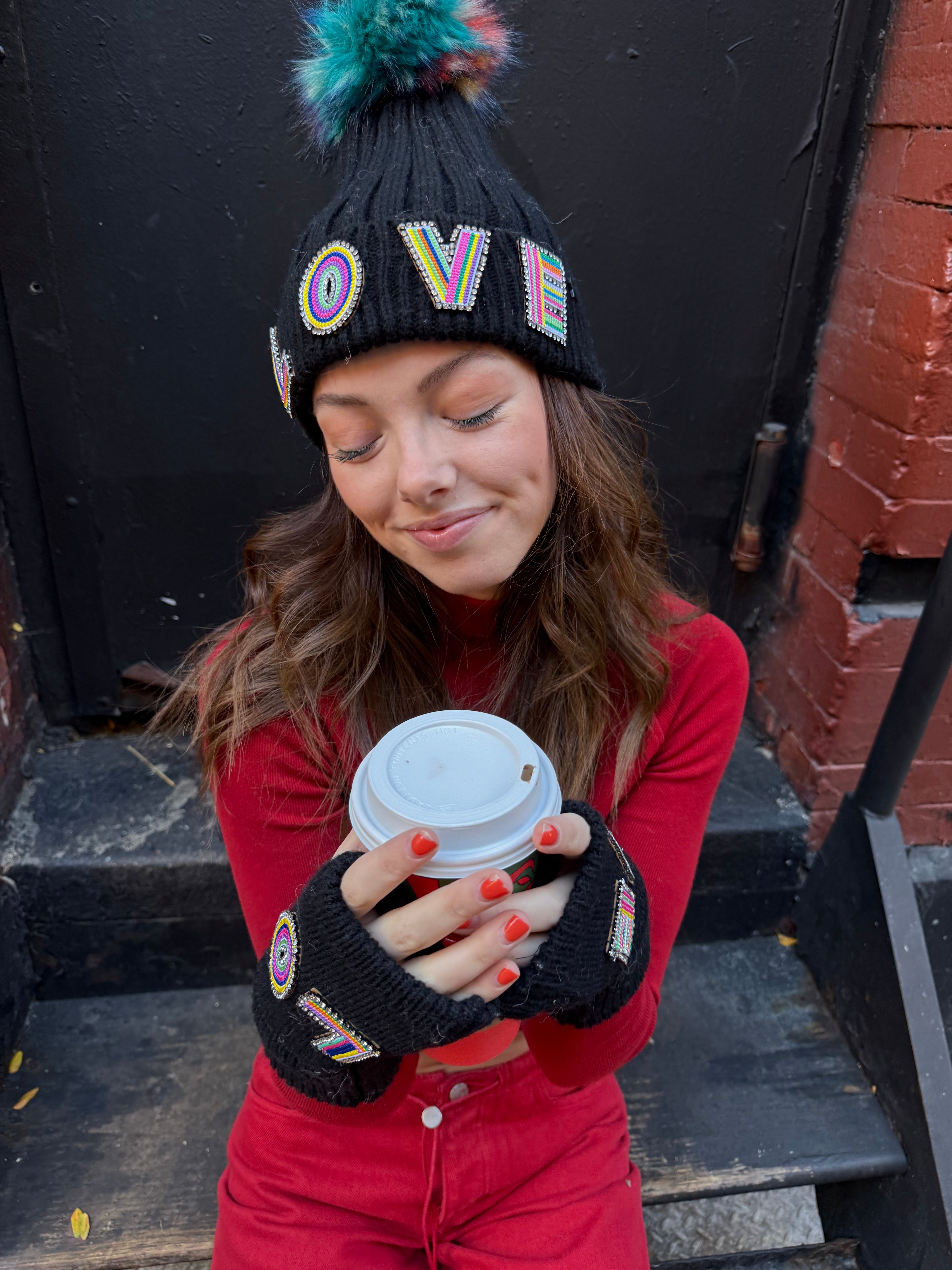 The Love Winter Hat -Black – Jocelyn