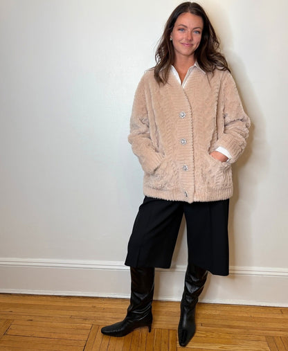 The Cortina Cardi Coat Palomino