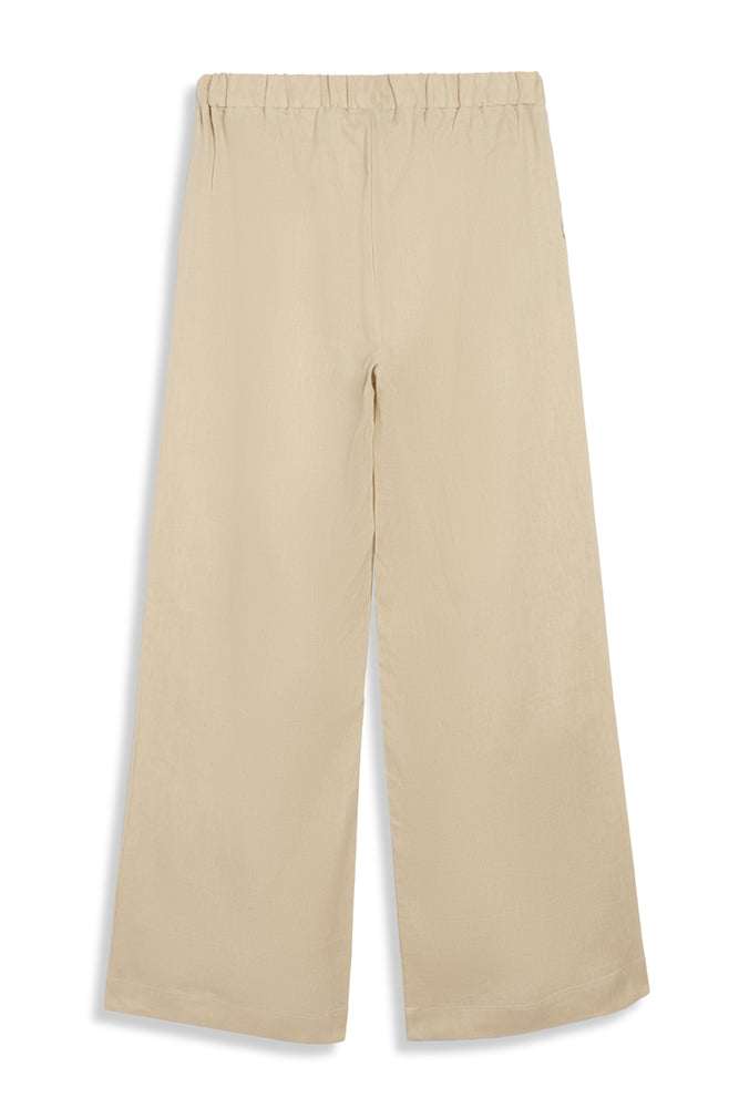 Water Mill Tan Linen Pants