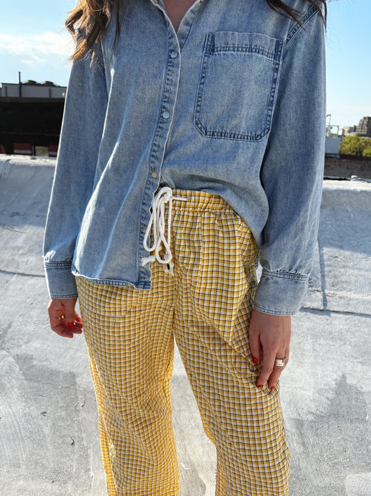 Sag Harbor Yellow Beach Pants