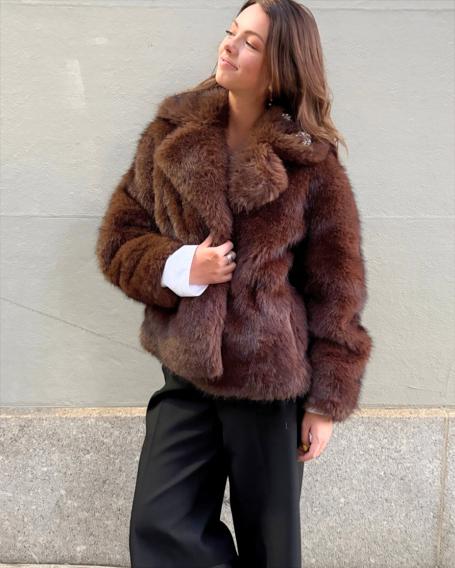 The Kovack Faux Fur Jacket