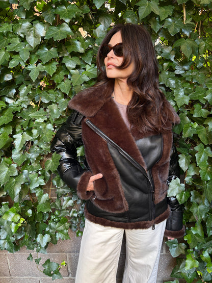 The Sedgwick Faux Mink Jacket
