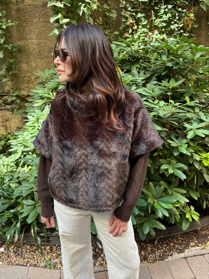 The Stanwyck Pullover Sweatshirt with Knit Sleeves