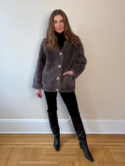 The Cortina Chevron Cardigan