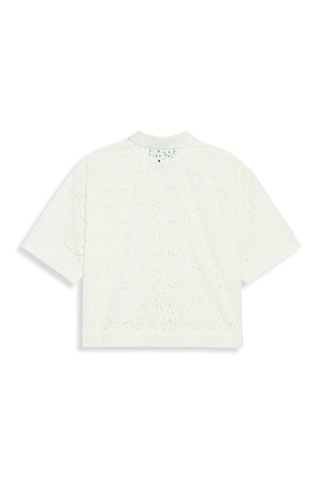 The Amagansett White Camp Shirt