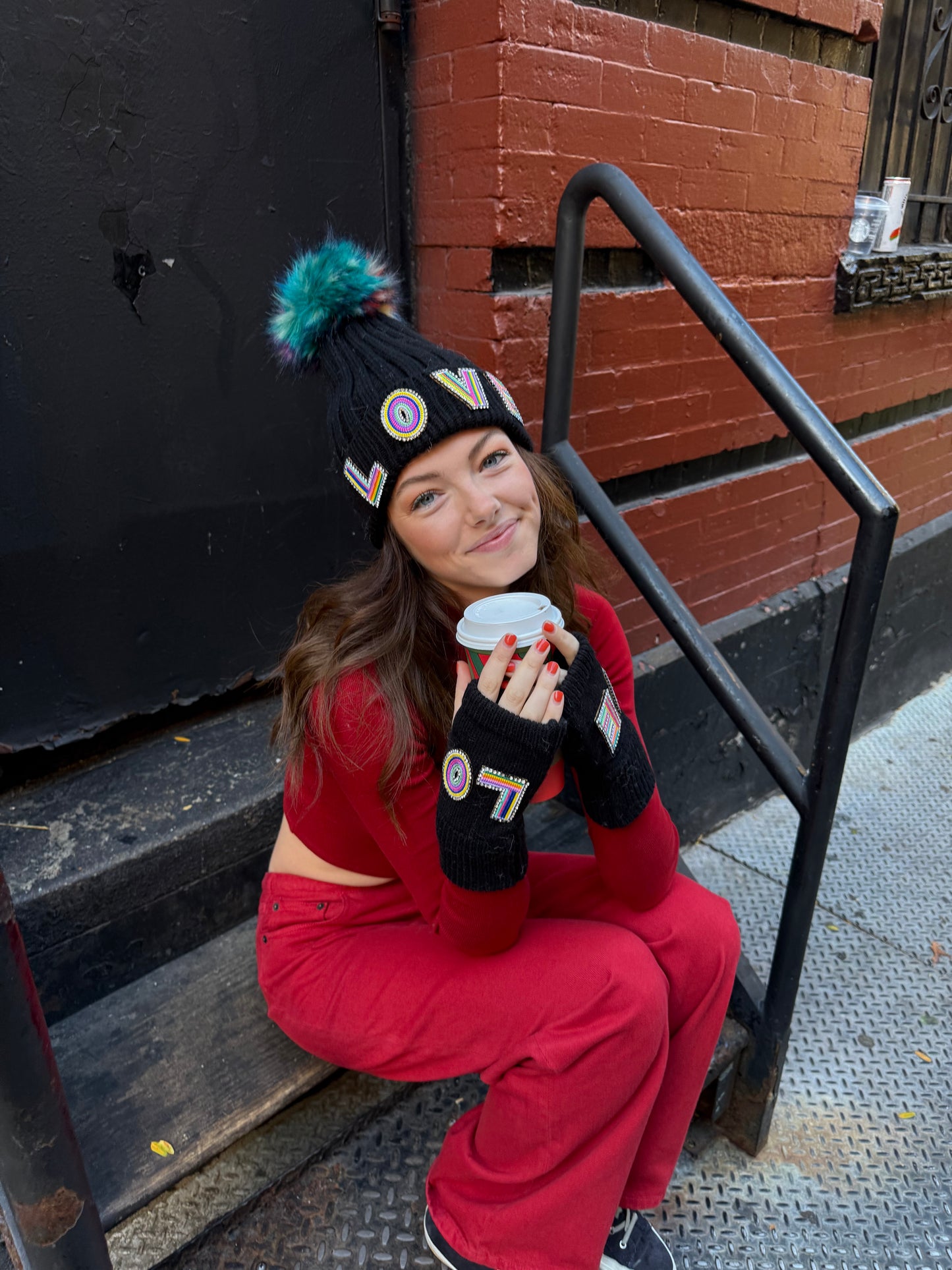 The Love Winter Hat -Black