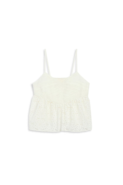 The Amagansett White Cami Top