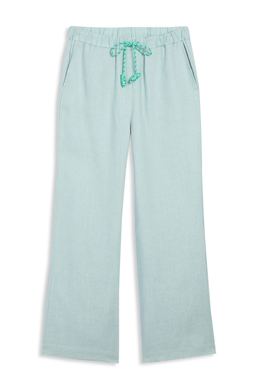 Water Mill Blue Linen Pants