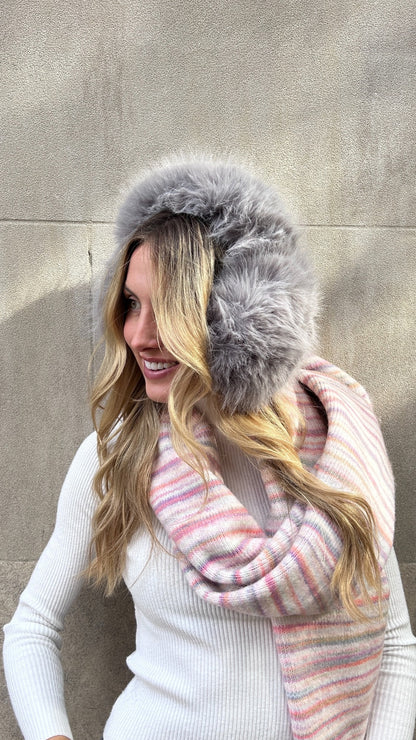 The Kush Earmuffs- Light Grey