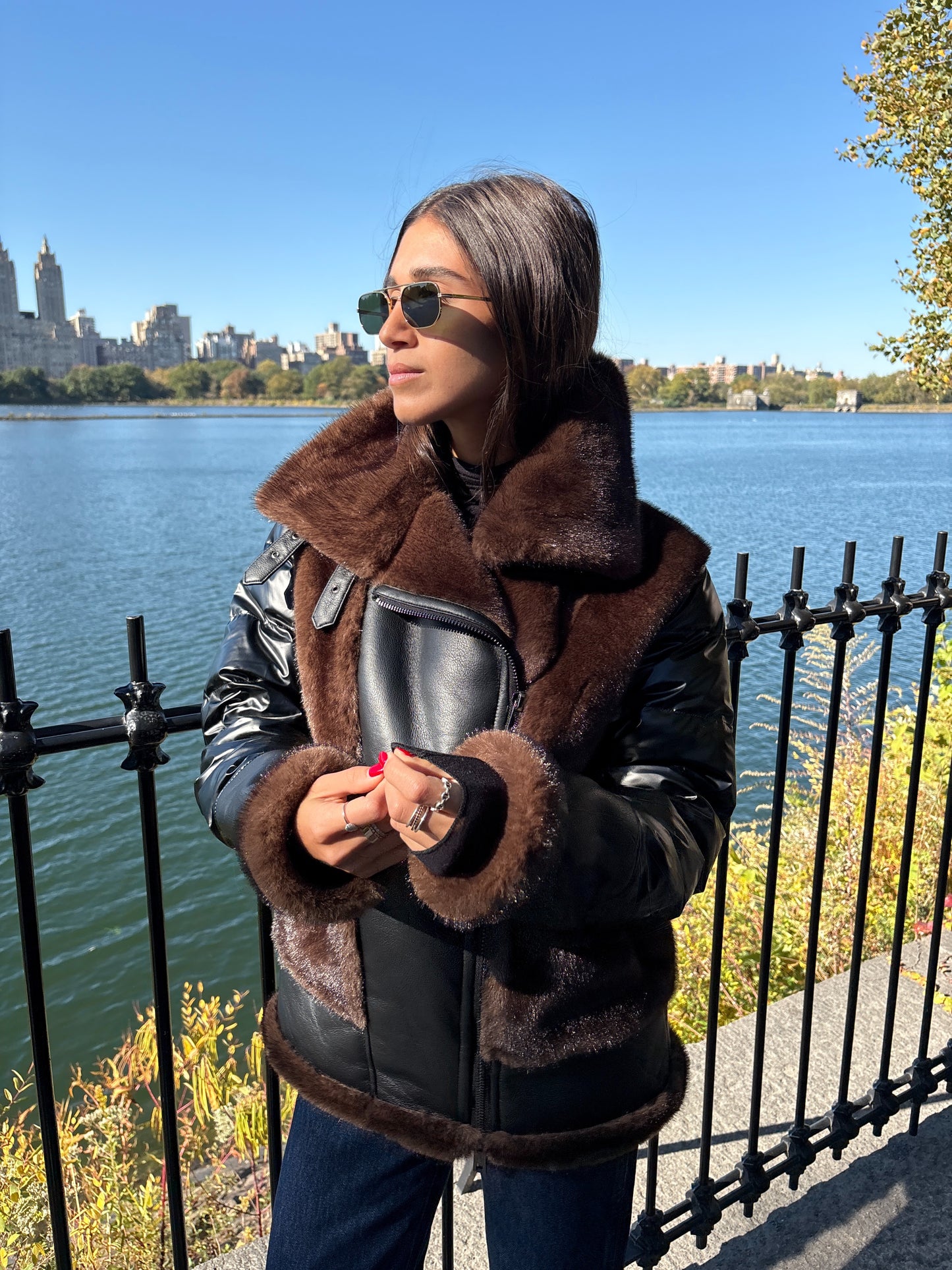 The Sedgwick Faux Mink Jacket