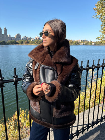 The Sedgwick Faux Mink Jacket