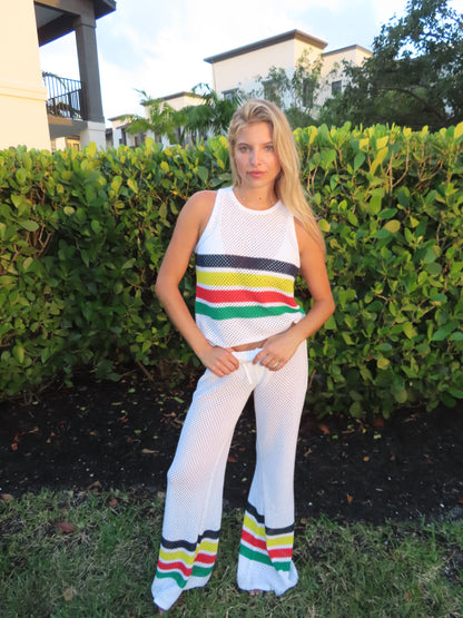 The Grenada Knit Striped Tank
