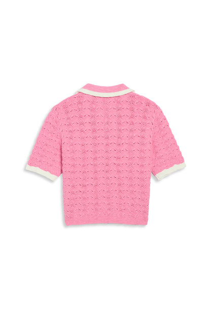 Palm Beach Polo Top Pink