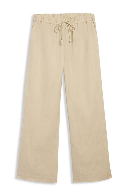 Water Mill Tan Linen Pants