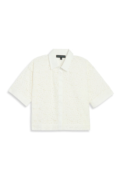 The Amagansett White Camp Shirt