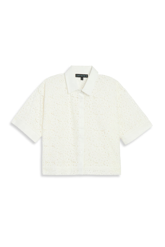 The Amagansett White Camp Shirt