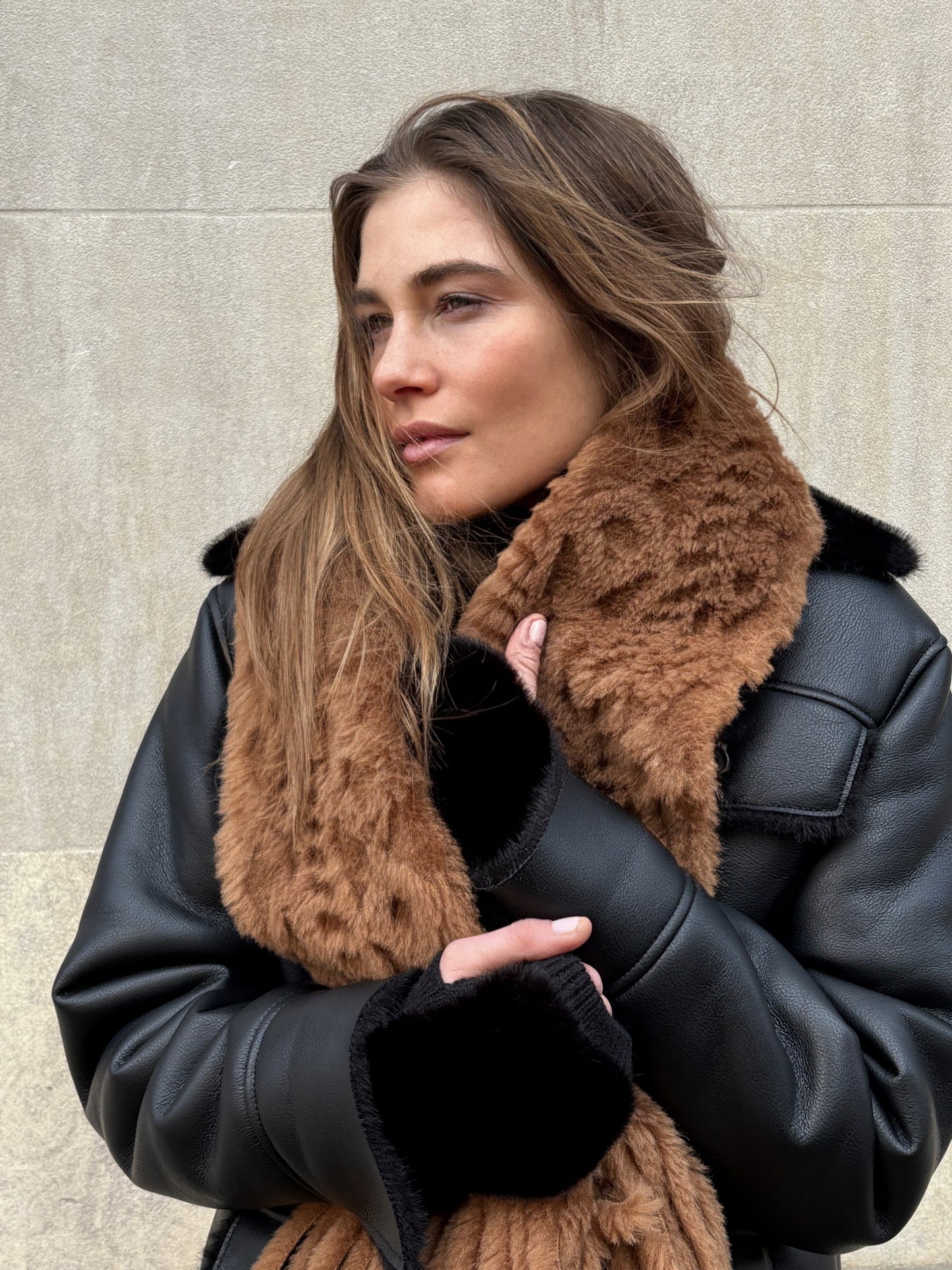 Cortina Sheared Sherpa Scarf