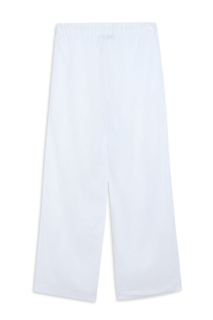 Water Mill White Linen Pants