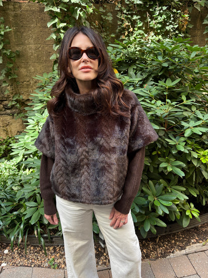 The Stanwyck Pullover Sweatshirt with Knit Sleeves