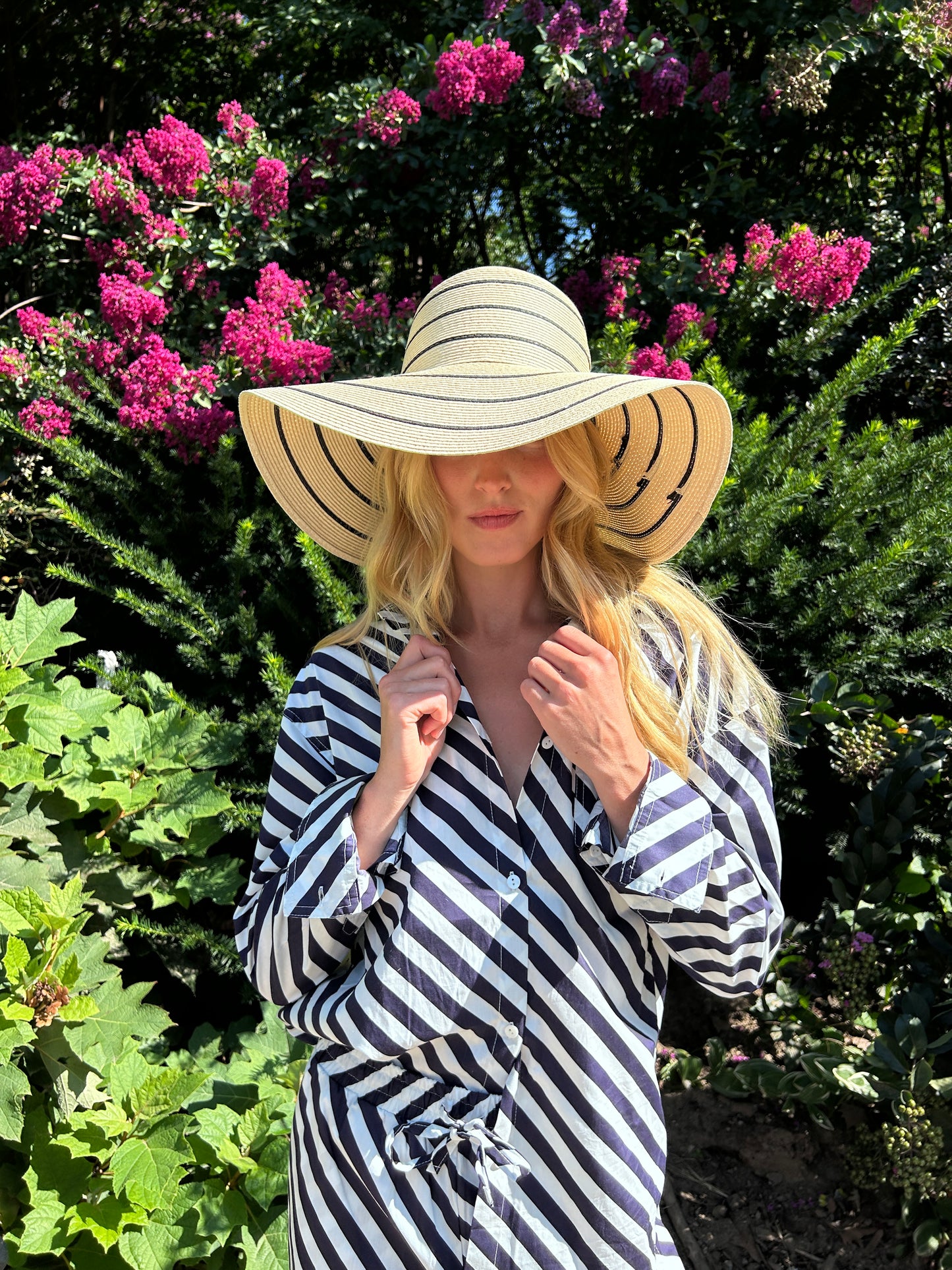 The St. Tropez Striped Oversized Shirt