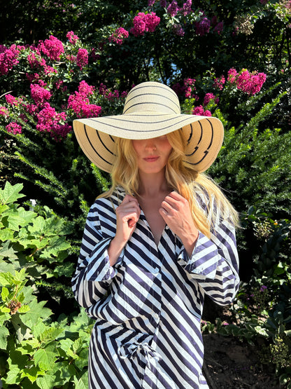 The St. Tropez Striped Oversized Shirt